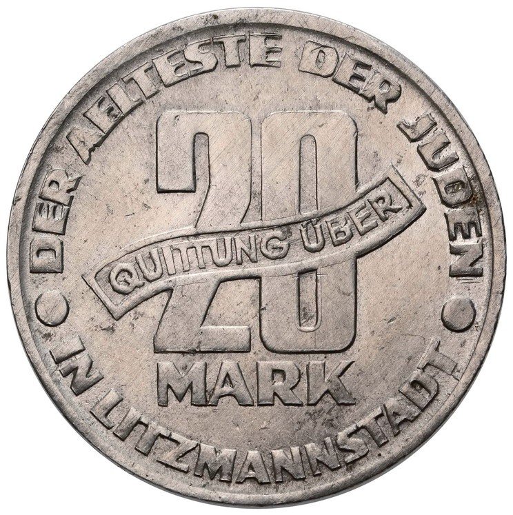 Getto Łódź. 20 marek 1943, Getto, aluminium